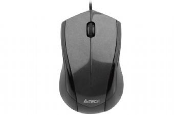 Mouse optic USB A4Tech N-400-1 , black 1.50m V-Track pad