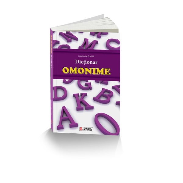 Dictionar de omonime, Unicart