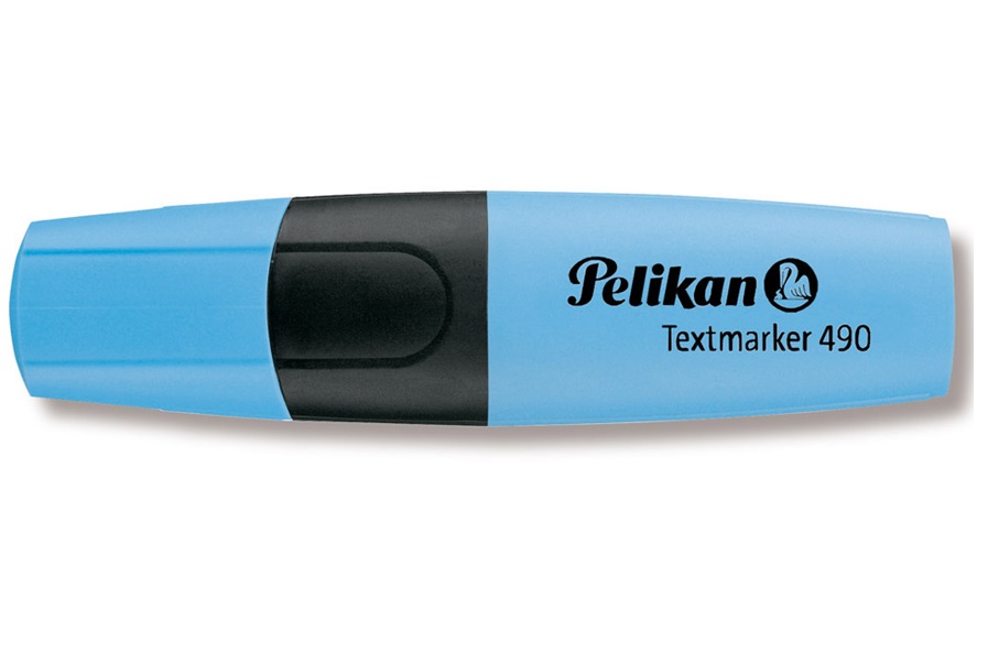 Textmarker Evidentiator, Pelikan 490, albastru