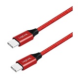Cablu date LogiLink USB 2.0 Type-C (T) la USB Type-C (T), 1 m rosu CU0156