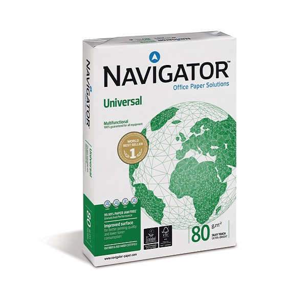 Hartie copiator A4 Navigator Universal 80 gr/mp, 500 coli/top