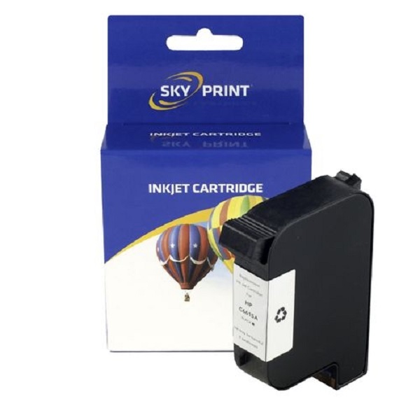 Cartus Sky Print compatibil HP C6615D / nr.15A 100%new cerneala neagra 40 ml