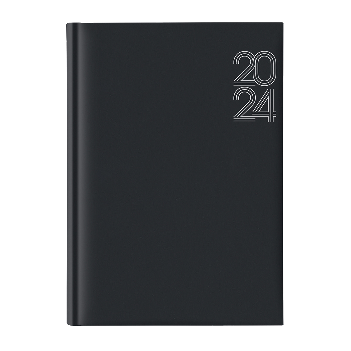 Agenda datata 2024, A5 Artibest, hatie alba offset, coperta negru EJ241204