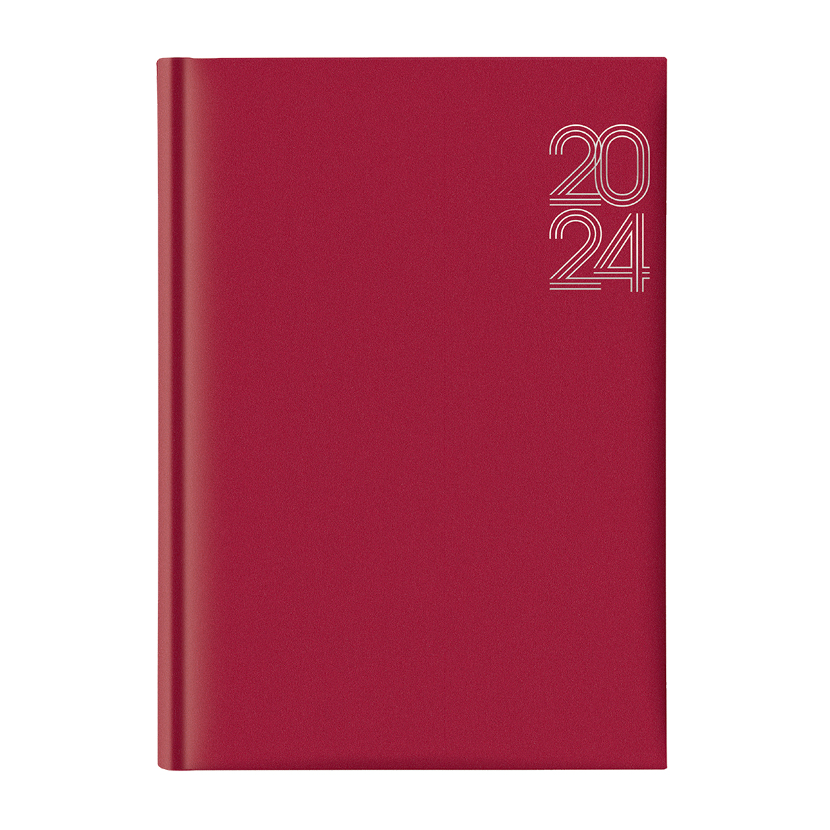 Agenda datata 2024, A5 Artibest, hatie alba offset, coperta rosu EJ241202