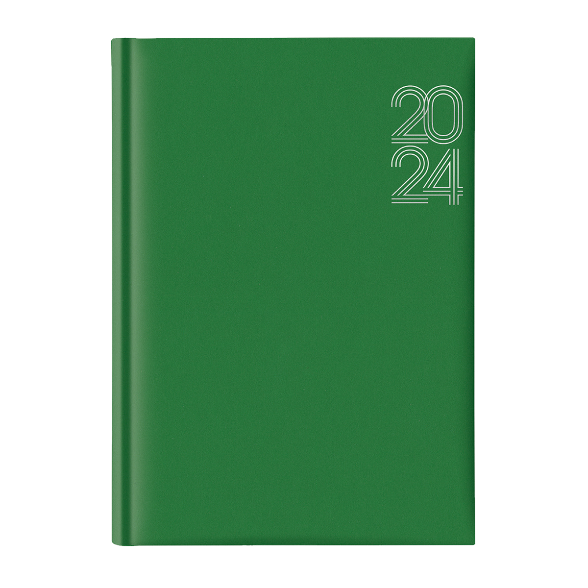 Agenda datata 2024, A5 Artibest, hatie alba offset, coperta verde deschis EJ2412