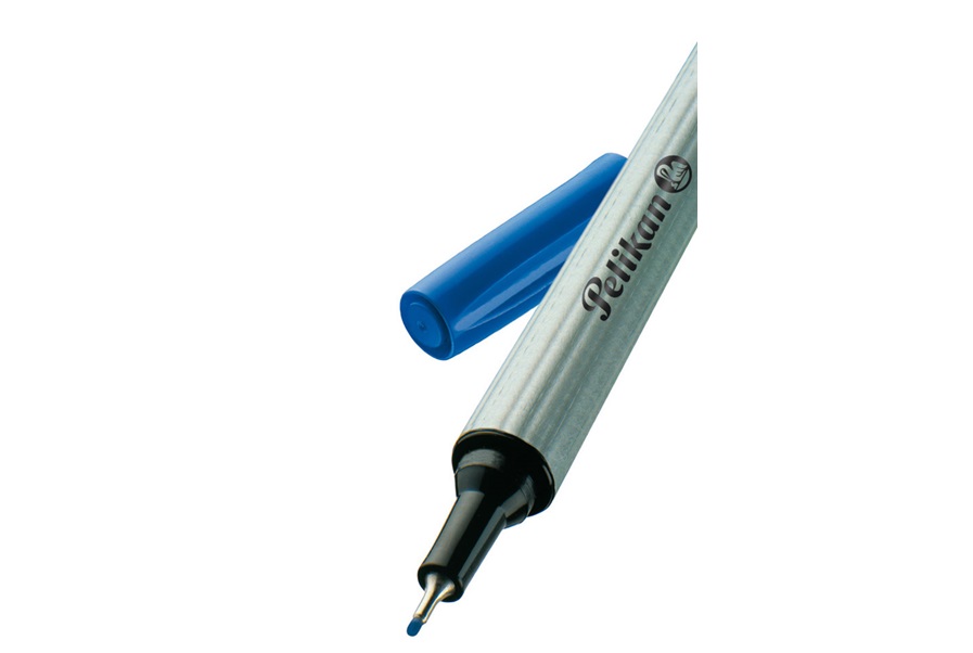 Liner Pelikan , Fineliner 96 , albastru, 0.4 mm
