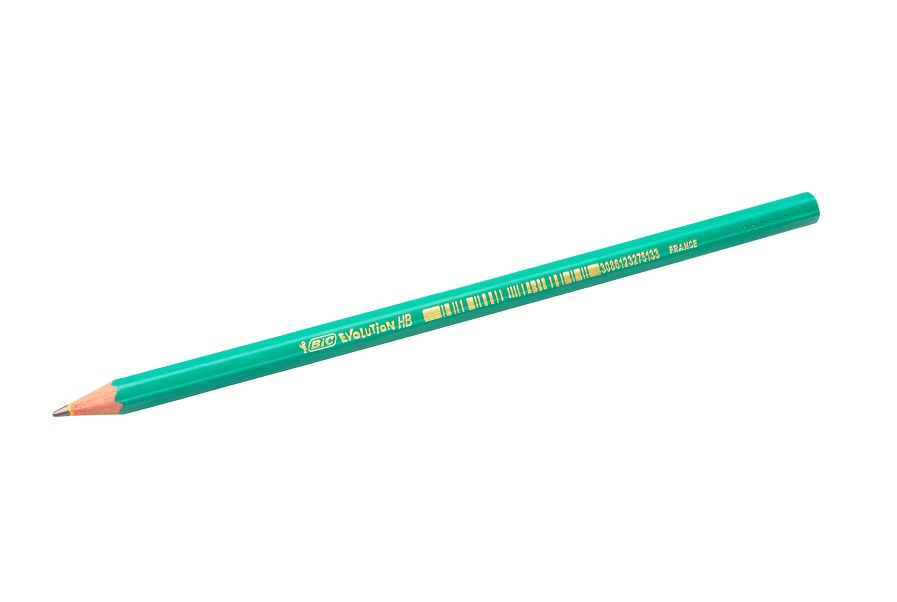 Creion lemn, fara guma, mina HB, Bic 650 Eco Evolution