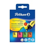 Textmarker Evidentiator, Pelikan 490, set 4 culori