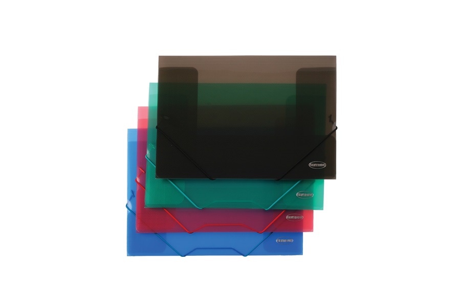 Mapa plastic cu elastic, format A4, 1.5 cm, diverse culori, Centrum 80016