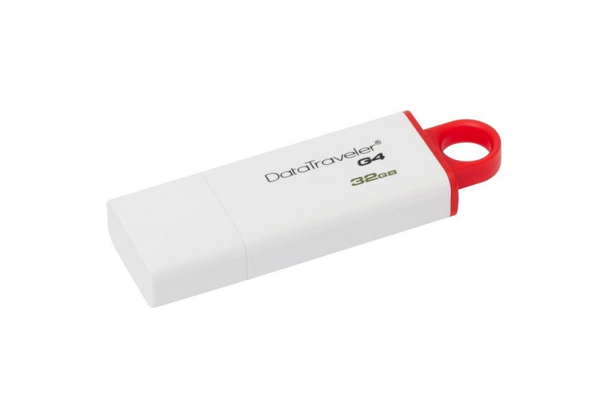 USB stick Kingston 32GB 3.0 DTIG4/32GB , plastic, alb cu rosu, Data Traveler