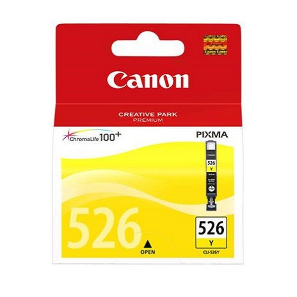 Cartus Canon CLI526-Y cerneala yellow pt IP 4850 / MG 5150