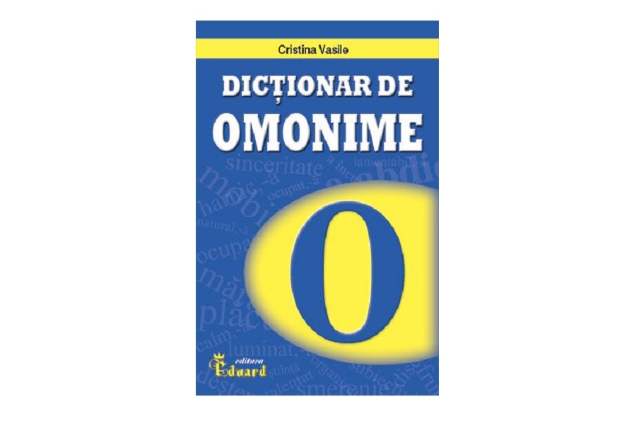 Dictionar de omonime, Editura Eduard