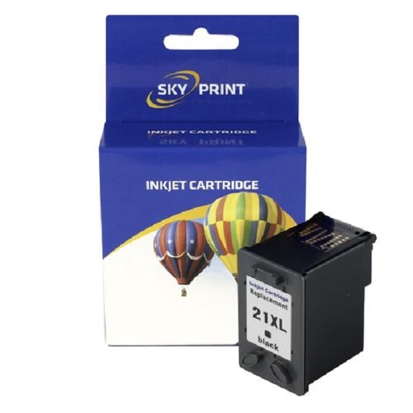 Cartus Sky Print compatibil HP C9351CE / nr.21XL 100%new cerneala neagra 19 ml
