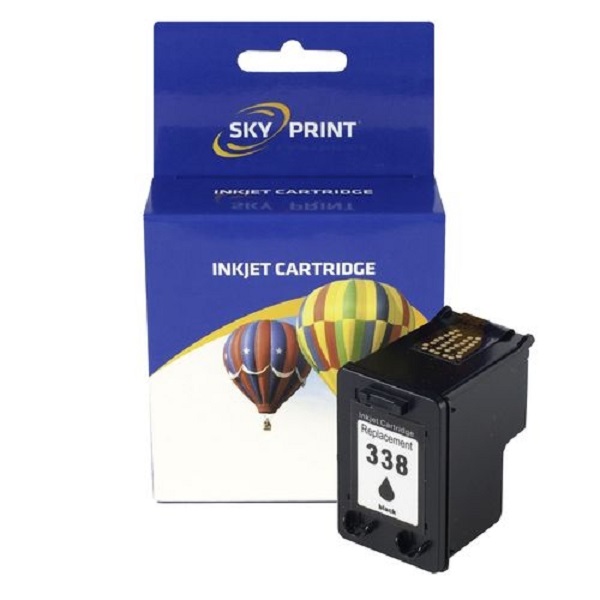 Cartus Sky Print compatibil HP C8765EE / nr.338 100%new cerneala neagra 13 ml