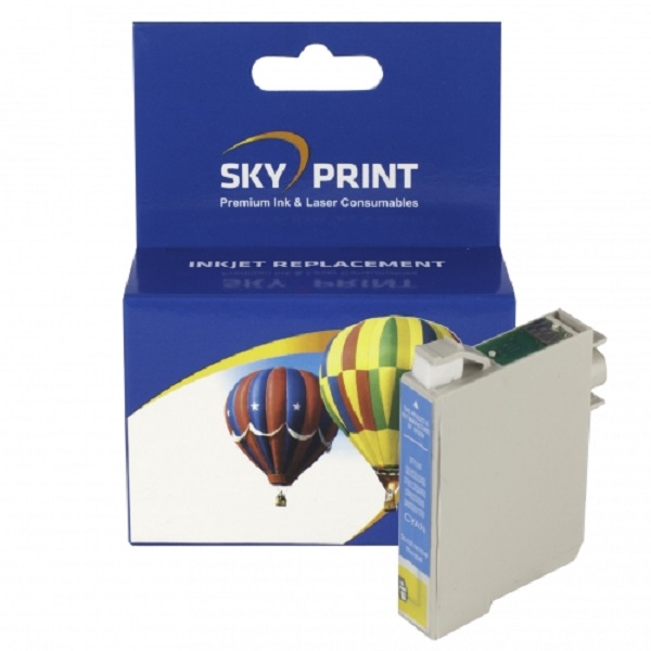 Cartus Sky Print compatibil Epson T0712  cerneala cyan 10 ml