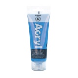 Tempera Primo acrilica 75ml albastru marin, Morocolor MC420500