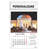 Calendar A3 policromie Romania 12 coli 2022 Arhi
