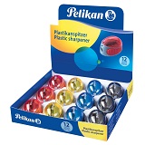 Ascutitoare plastic cu container, div. culori 700214 Pelikan