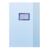 Coperta caiet A4 Herlitz PP albastru deschis mat, 5204151-1