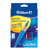 Creioane colorate 36 culori/set hexagonale Pelikan 700139