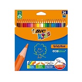 Creioane colorate Bic Kids Evolution 24 culori/set 937515