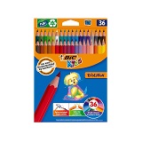 Creioane colorate Bic Kids Evolution 36 culori/set 950526