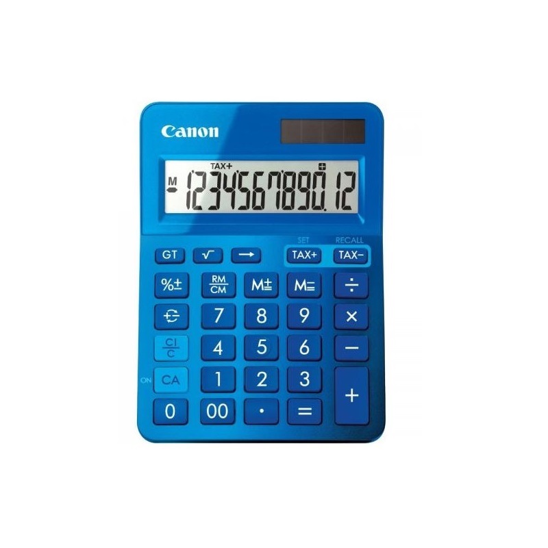 Calculator birou 12 digiti albastru Canon LS-123K BL