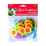 Set creativ craft flori in ghiveci spuma AA Daco AD094