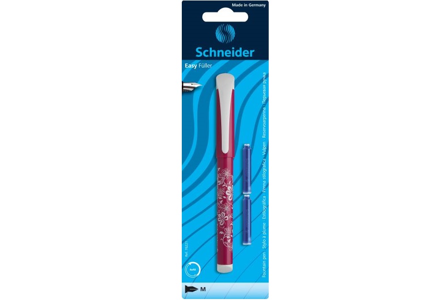 Stilou Schneider Easy + 2 patroane cerneala, ambalare la blister