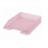 Tavita documente, plastic roz transparent Herlitz 11413267