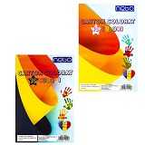 Carton color A4 mixt 10 culori 140 gr/mp 10 coli/top NEBO