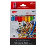 Creioane colorate 36 buc/set Daco CC336