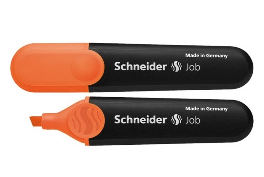 Textmarker Evidentiator Schneider JOB , portocaliu
