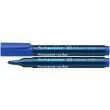 Marker permanent Schneider Maxx 130 vf rotund 1-3mm, albastru