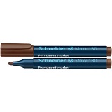 Marker permanent Schneider Maxx 130 vf rotund 1-3mm, maro