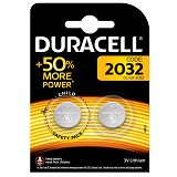 Baterii lithium 3V 265mAh Duracell CR2032 set 2 buc/blister