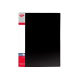 Mapa plastic 80 folii negru Daco MP480N