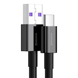 Cablu date Baseus Superior USB 2.0 to Type C 2m, CATYS-A01 black