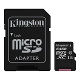 Micro SD 64GB class10 cu adaptor Kingston, SDCS2/64GB