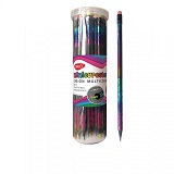 Creion color cu guma multicolor minicurcubeu Daco CC304