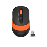 Mouse optic A4Tech gaming wireless, negru/portocaliu, FG10 Orange