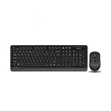 Kit tastatura + mouse A4Tech wireless, FSTYLER FG1010 black