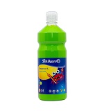 Tempera 1l verde deschis, sticla plastic Pelikan 947415