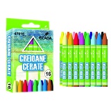 Creioane cerate 16 culori Ecada 47016