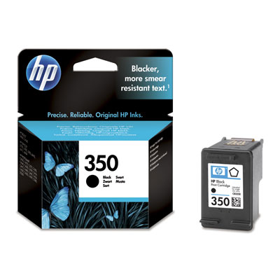 Cartus original inkjet HP CB335EE, nr.350, negru