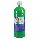 Tempera Milan, sticla plastic 1 litru, verde deschis